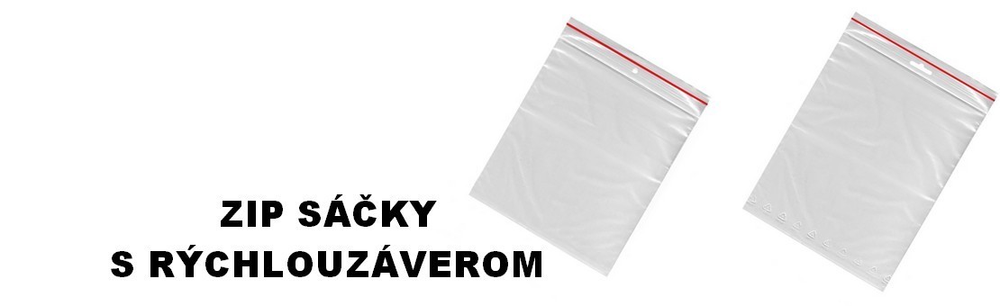 ZIP vrecká s rýchlouzáverom